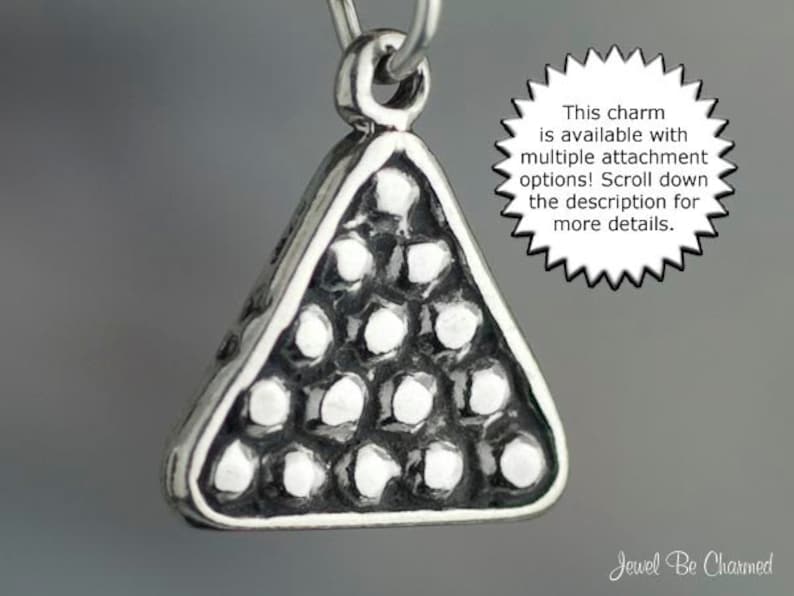 925 Sterling SIlver BAIL 9mm Fits 7mm Leather Cord Or Chain CHARM BRACELET