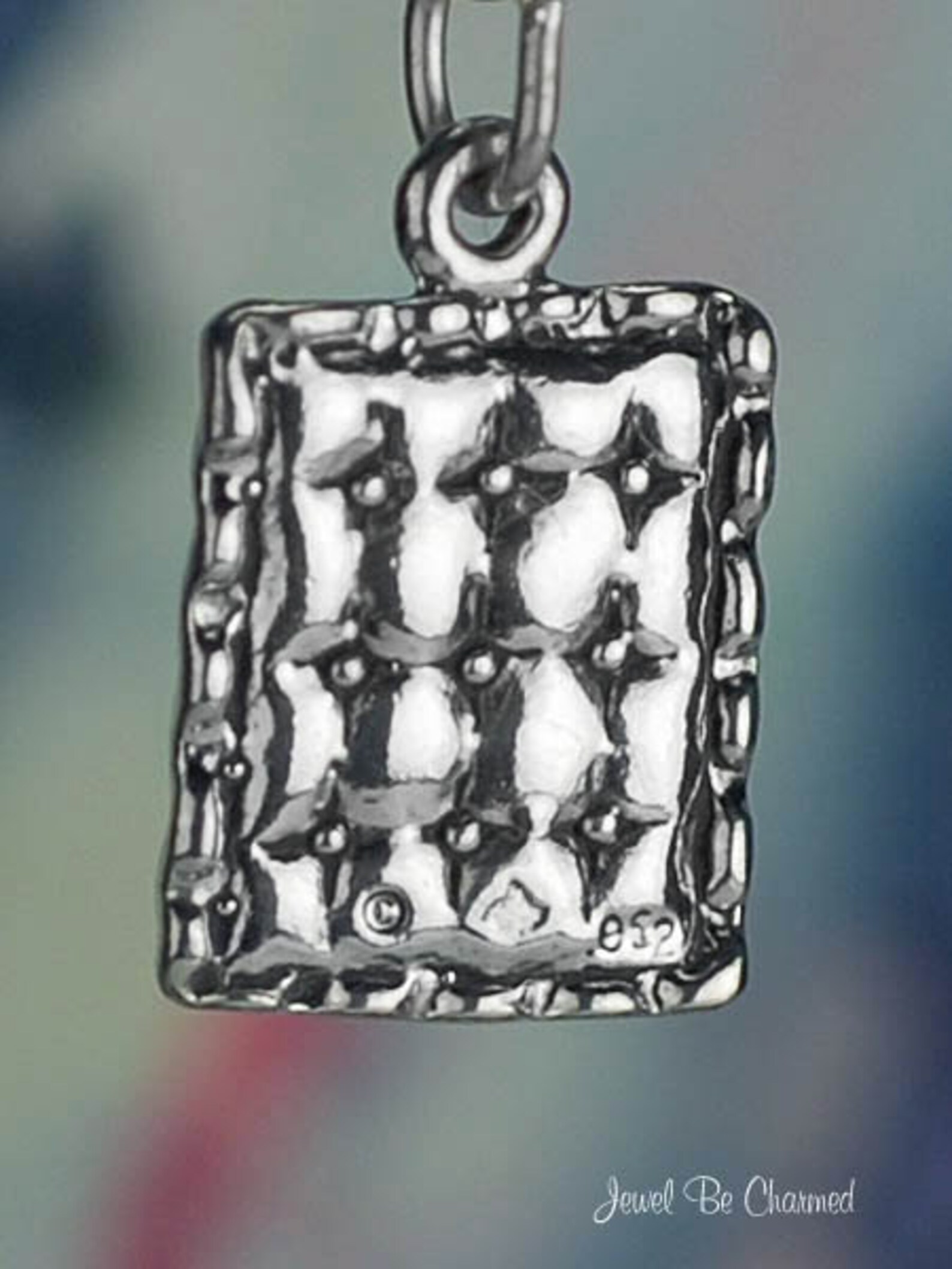 Sterling Silver Quilt Charm for Sewing Quilting Themes 3D Etsy