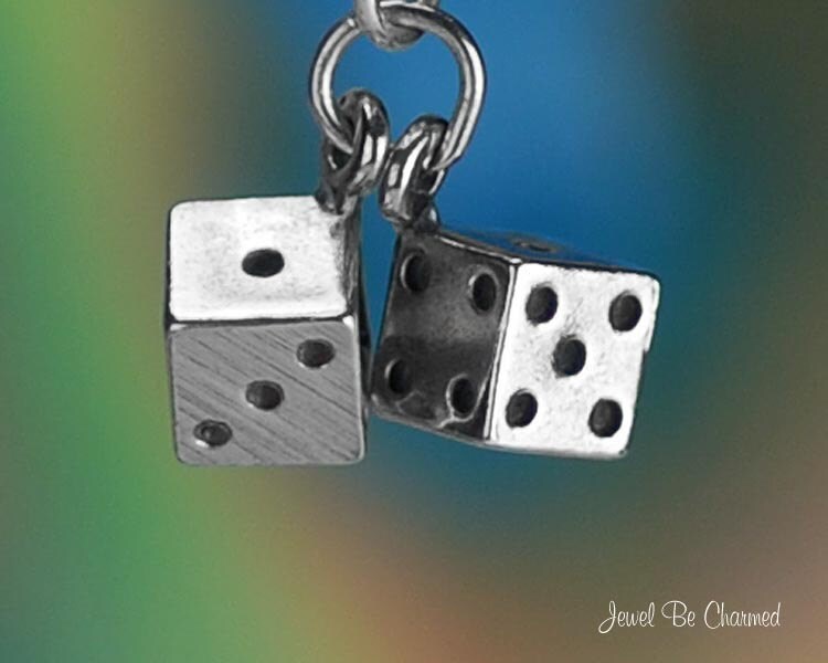 Sterling Silver Slot Dice Bracelet main image 1