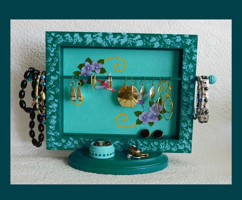 Jewelry Stand Table Top Jewelry Holder Jewelry Organizer image 0