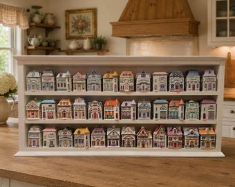 Lenox Spice Village Display Rack for 36 Houses - Craftsman Legacy Display