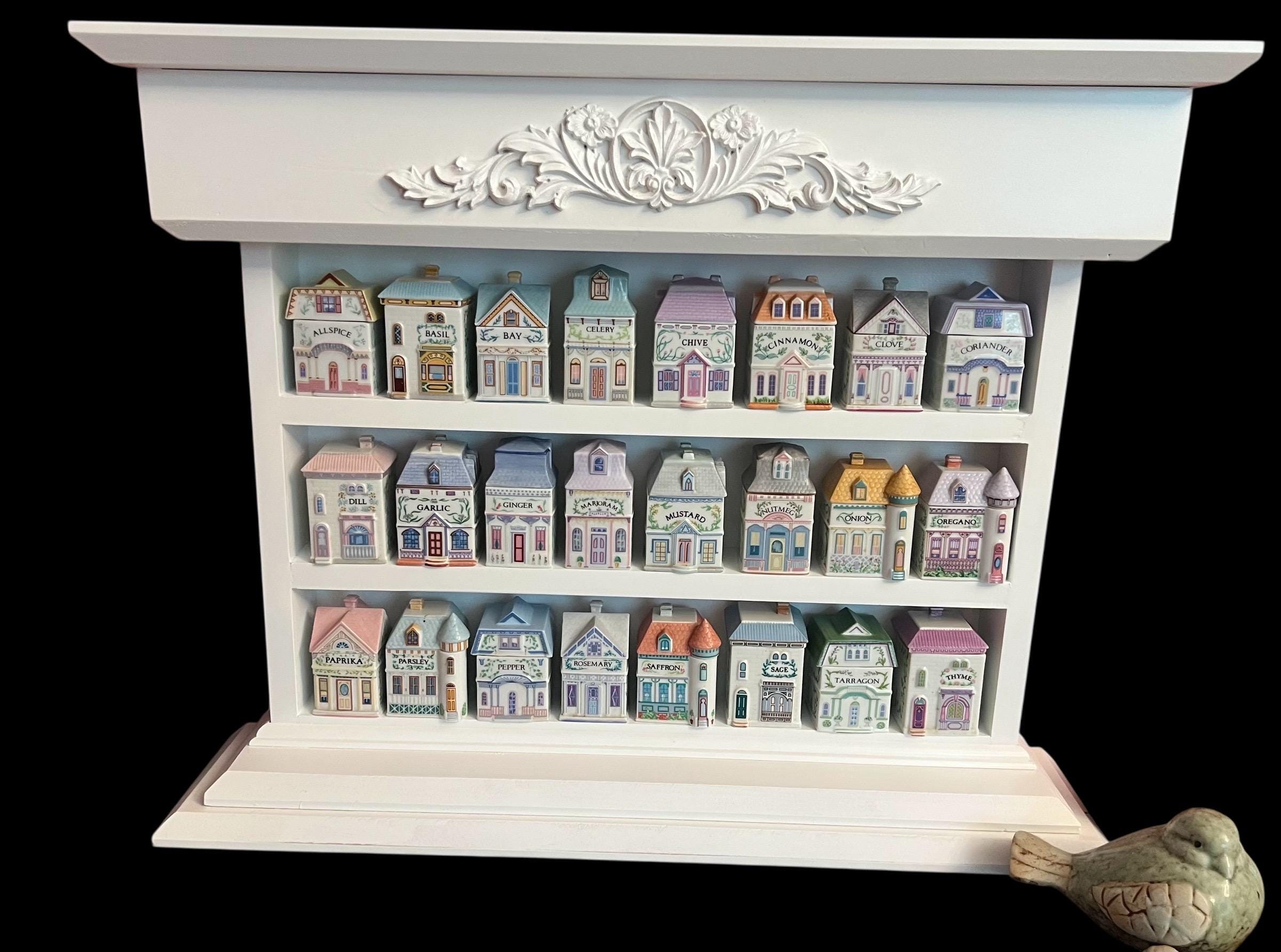 Lenox Spice Village Display Rack: Victorian Style, Handcrafted, Made in USA