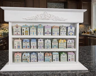 Lenox Spice Village Display Rack: Victorian Style, Handcrafted