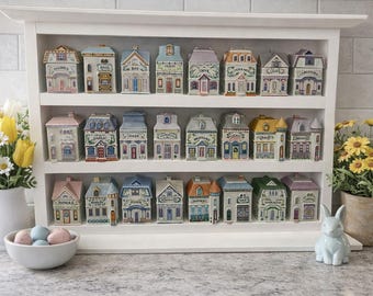 Lenox Spice Village Display Rack: Craftsman Style Wood Organizer, Made in America