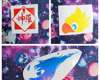 Final Fantasy VII Vinyl Decal Stickers