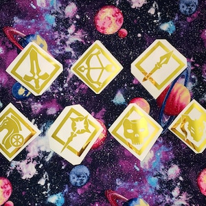 Fate Grand Order Class Vinyl Stickers