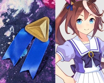 Tokai Teio (Uma Musume) Diamond Hair Clip 3D Print