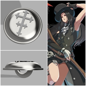 Testament Button (Guilty Gear Strive) 3D STL File