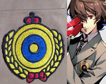 Goro Akechi School Emblem Patch (Persona 5)