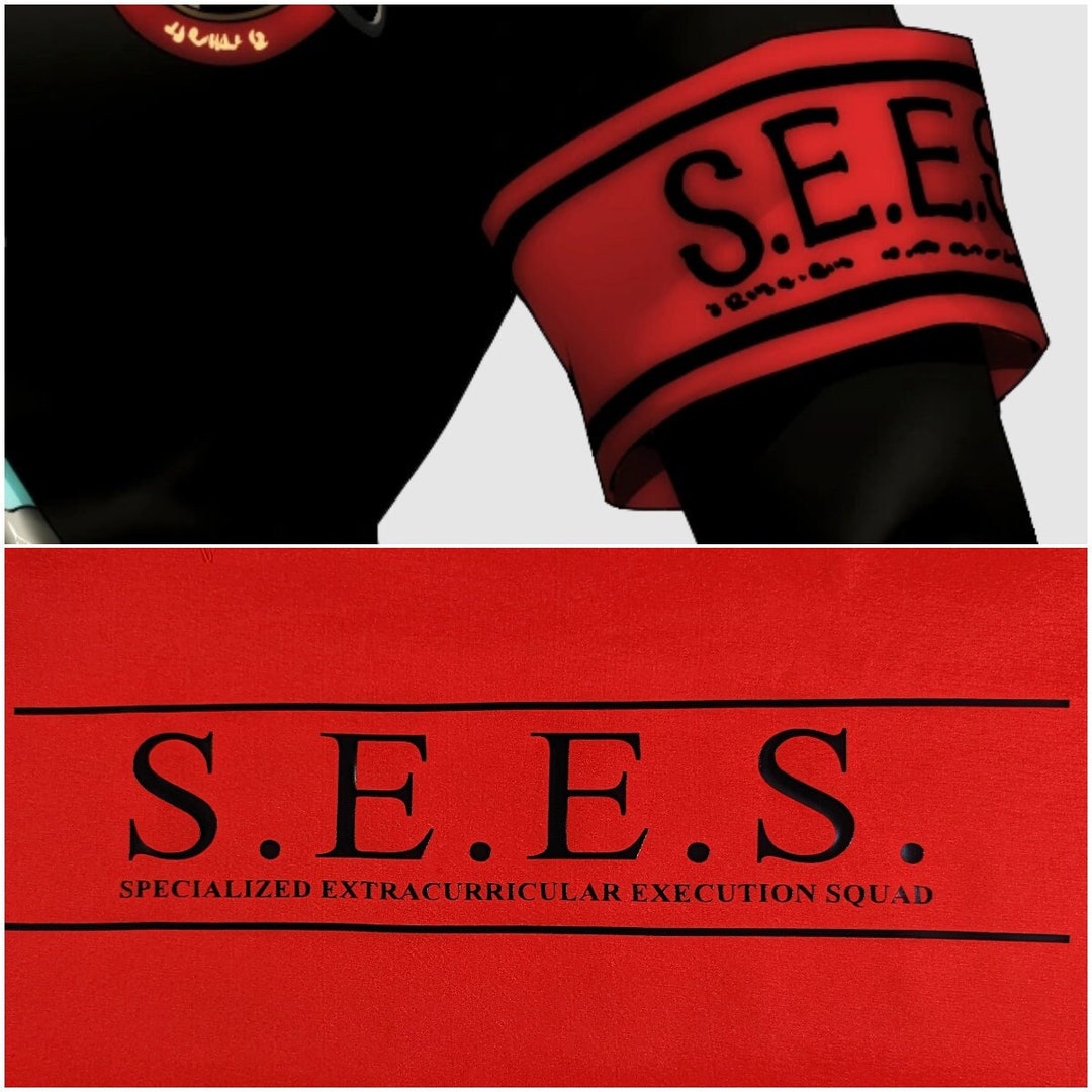 SEES Student Armband persona 3 HTV Decal Etsy