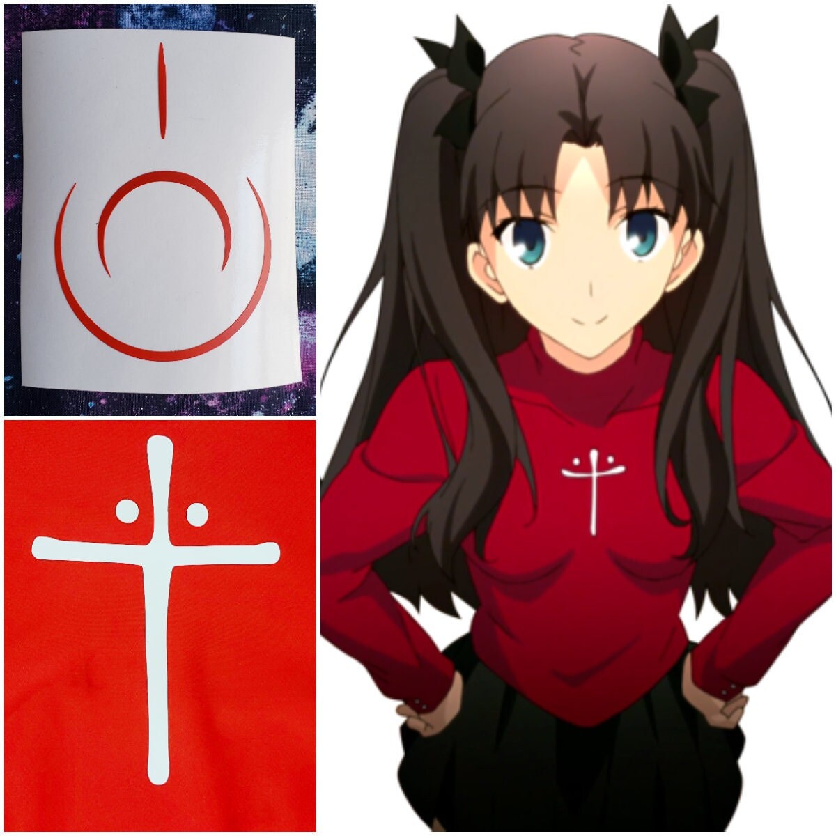 Rin Tohsaka fate Stay Night/fate Unlimited Blade Works HTV - Etsy