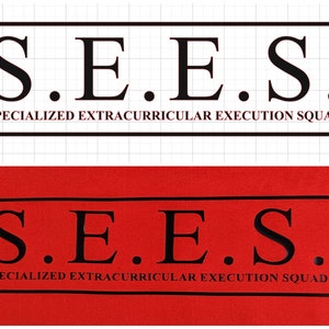 SEES (Persona 3) SVG Cricut & Cameo Silhouette File