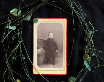 Parisian Girl - CDV Photo - Vintage Photo - Old Photo