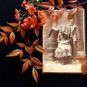 Cabinet Photo - Antique Photo - children of Oakland California - Vintage Photo - Old Photo