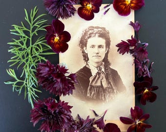 CDV Photo - Antique Photo - New Jersey Woman - Victorian
