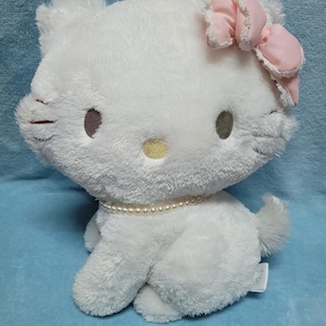Big Size Charmmy Kitty Plush Doll 14" Plush Doll New Necklace VG Cond.