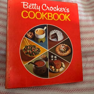 Vintage Betty Crocker Cookbook