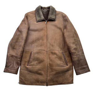 Vintage Real Sheepskin Coat M77