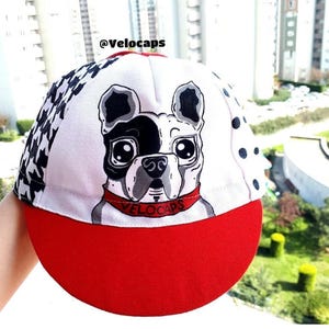 Custom Cycling Cap, Breathable Cotton Cap, Personalized Helmet Liner, Gift for Cyclists, Unisex Cap, Handmade Bike Hat