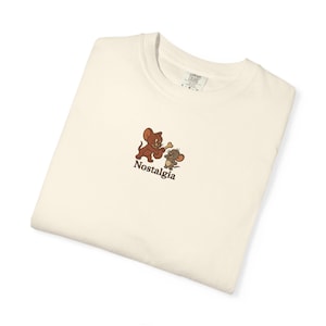 Camiseta nostálgica inspirada en Tom y Jerry / Camiseta con gráfico de dibujos animados retro / Regalo de los 90 / Camiseta unisex para él o ella / Camiseta de dibujos animados / Vieja escuela