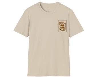MapleStory Orange Mushroom Miso T-Shirt | Cute RPG Monster Soup Shirt | Japanese Food Art | Nostalgic MapleStory Gift for Men & Women