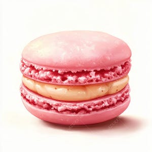 10 royale en unieke smakelijke macaron-clipart, fancy Frans dessert, afdrukbare clipart, hoge kwaliteit, digitale download, papercraft