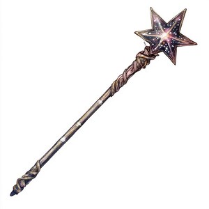 10 cliparts baguette princesse, baguette de sorcière, bâton de mage, clipart imprimable, haute qualité, téléchargement numérique, créations en papier, journaux indésirables