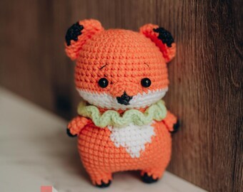 Amigurumi Foxy Amber Crochet Pattern – Fun DIY Toy Tutorial – Digital PDF Download – DIY Handmade Gift