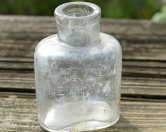 vintage glass bottle