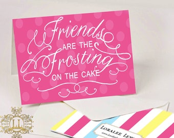 Thank you Note Set . Cakery Collection by Loralee Lewis