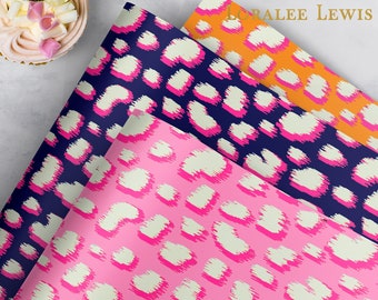 Gift Wrap. Cheetah Ikat Collection by Loralee Lewis