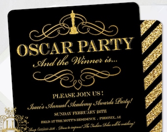 Old Hollywood Invite Etsy