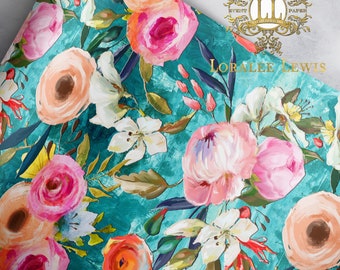 Gift Wrap . Arquette Floral by Loralee Lewis