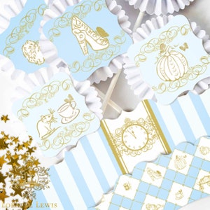 Cupcake Kit . Cinderella Collection by Loralee Lewis image 1