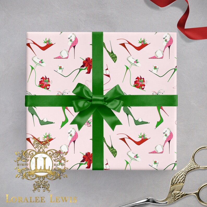 Gift Wrap . Holiday Heels by Loralee Lewis Bild 2