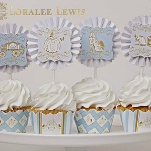 Cupcake Kit . Cinderella Collection by Loralee Lewis image 5