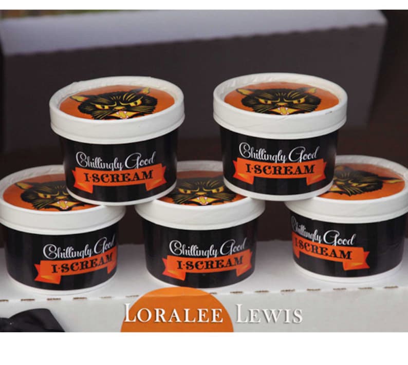 Ice Cream Cartons Frighteningly Fun Collection by Loralee Lewis