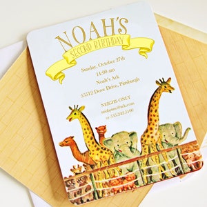 Address Labels . Noah's Ark Collection by Loralee Lewis image 3