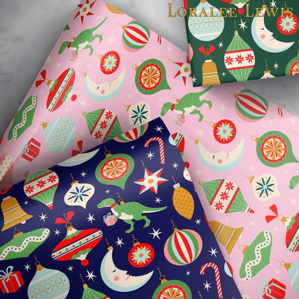 Gift Wrap . Misfit Toy Gift Wrap Collection by Loralee Lewis