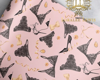 Gift Wrap .Bombshell Bachelorette Night . Loralee Lewis