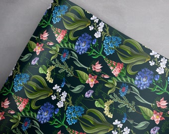 Gift Wrap. French Floral by Loralee Lewis