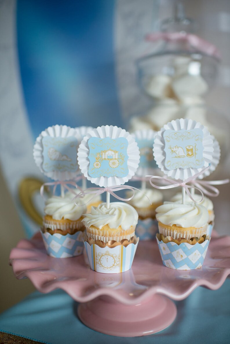 Cupcake Kit . Cinderella Collection by Loralee Lewis image 6