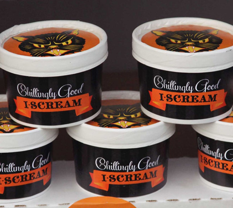 Ice Cream Cartons Frighteningly Fun Collection by Loralee Lewis
