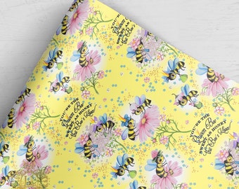 Gift Wrap . Busy Bee . Busy Bee Collection by Loralee Lewis