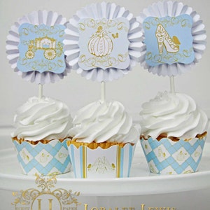 Cupcake Kit . Cinderella Collection by Loralee Lewis image 3