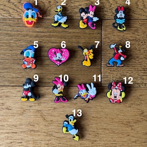 Disney Character Croc Clips