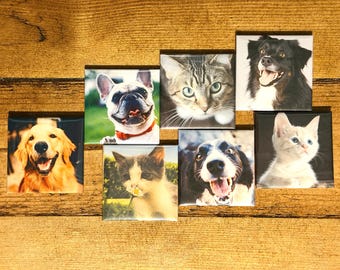 Custom Photo Fridge Magnets • Personalized Keepsake Gift