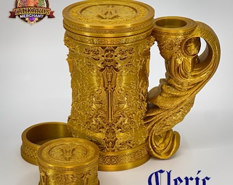Kleriker Bierkrug Würfelturm (passend für 12oz Dose)