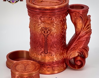 Zauberer Bierkrug Würfel Turm (passend für 12oz Dose)