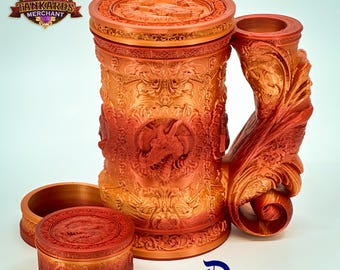 Dragon Tankard Dice Tower (passend für 12 Unzen Dose)